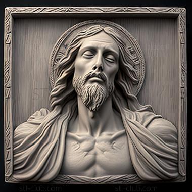 3D model st jesus (STL)